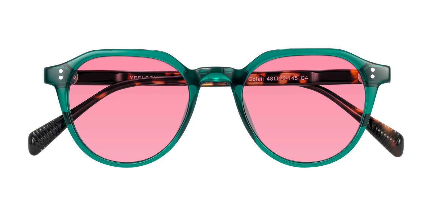Cotaii - Emerald/Tortoise Tinted Sunglasses