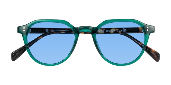 Front of Cotaii in Emerald/Tortoise
