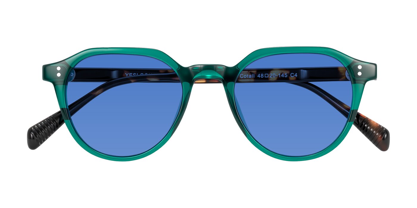 Cotaii - Emerald/Tortoise Tinted Sunglasses
