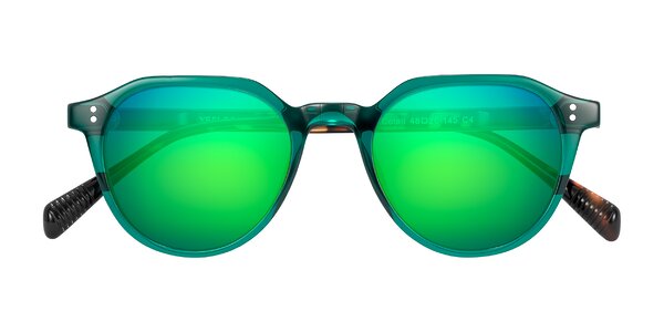 Front of Cotaii in Emerald/Tortoise