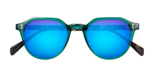 Front of Cotaii in Emerald/Tortoise