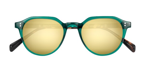 Front of Cotaii in Emerald/Tortoise