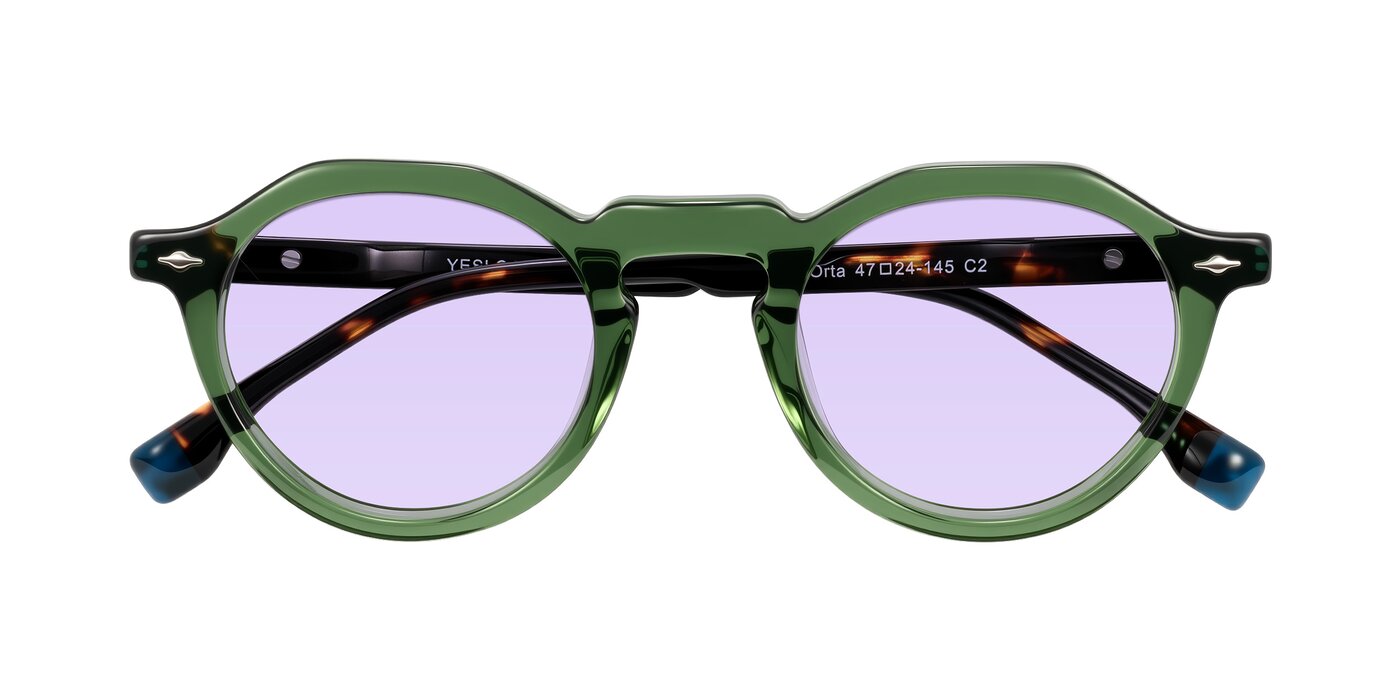 Orta - Green/Tortoise Tinted Sunglasses
