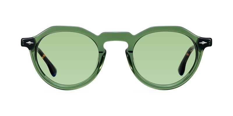 Orta - Green/Tortoise Tinted Sunglasses