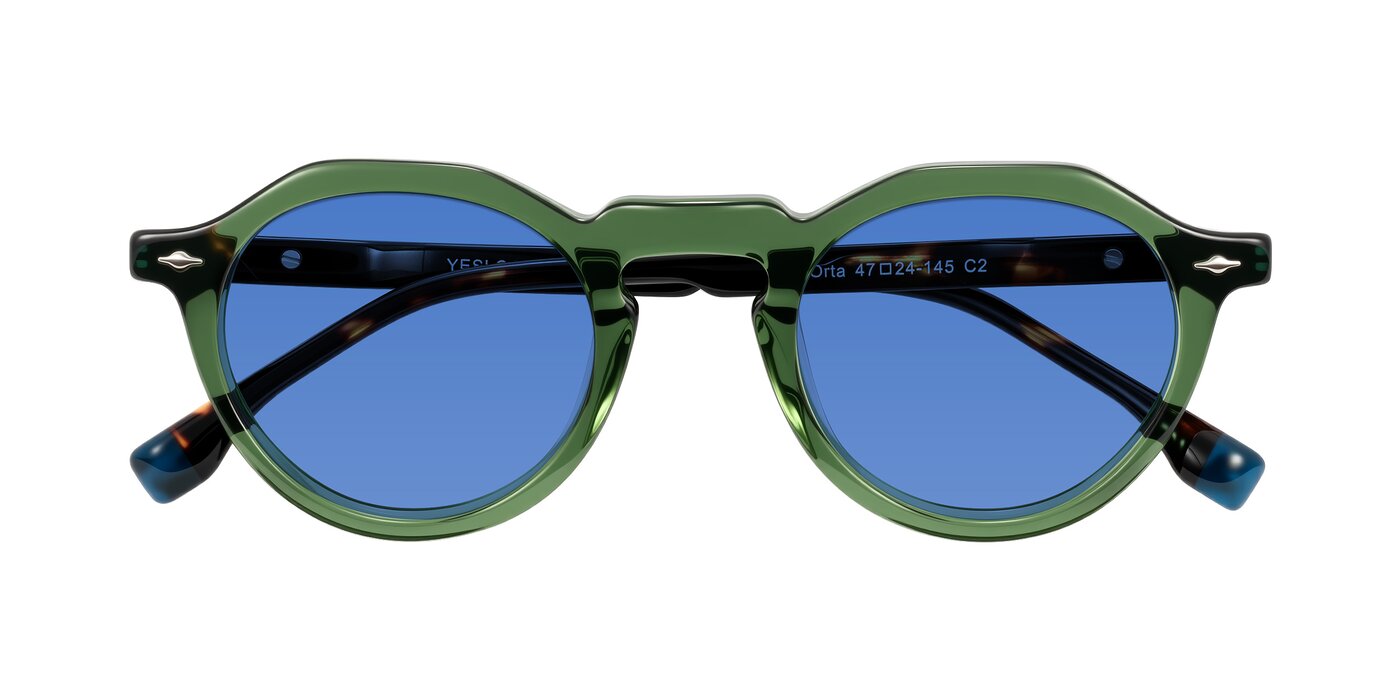 Orta - Green/Tortoise Tinted Sunglasses