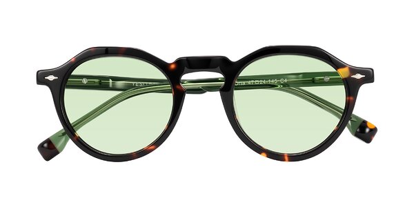 Front of Orta in Tortoise/Green