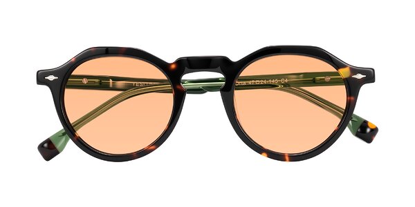Front of Orta in Tortoise/Green
