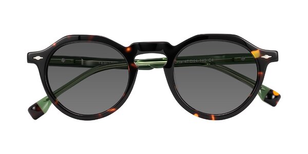 Front of Orta in Tortoise/Green