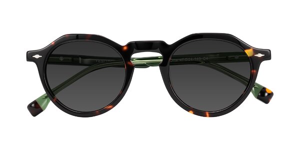 Front of Orta in Tortoise/Green