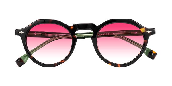 Front of Orta in Tortoise/Green