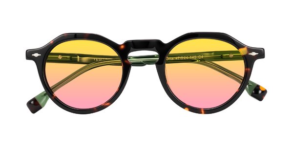 Front of Orta in Tortoise/Green