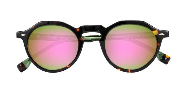 Front of Orta in Tortoise/Green