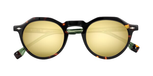 Front of Orta in Tortoise/Green