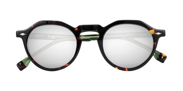 Front of Orta in Tortoise/Green