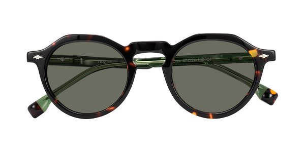 Front of Orta in Tortoise/Green