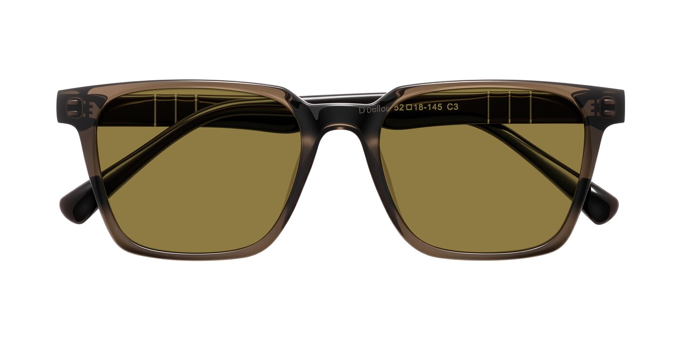 Doelum - Brown Polarized Sunglasses