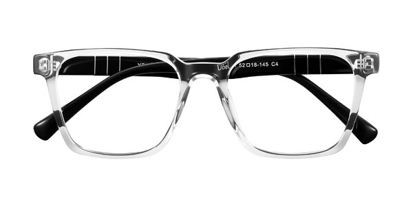 Front of Doelum in Clear/Black