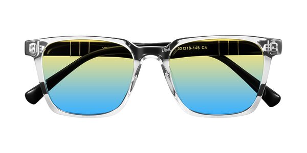 Front of Doelum in Clear/Black