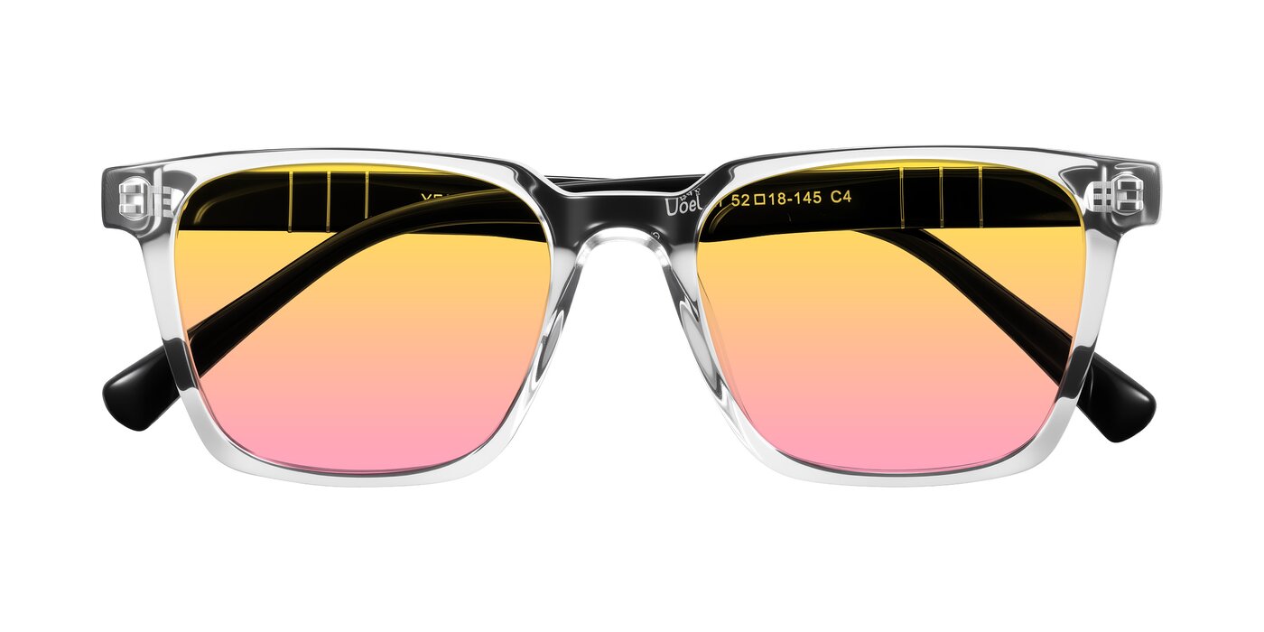 Doelum - Clear/Black Gradient Sunglasses