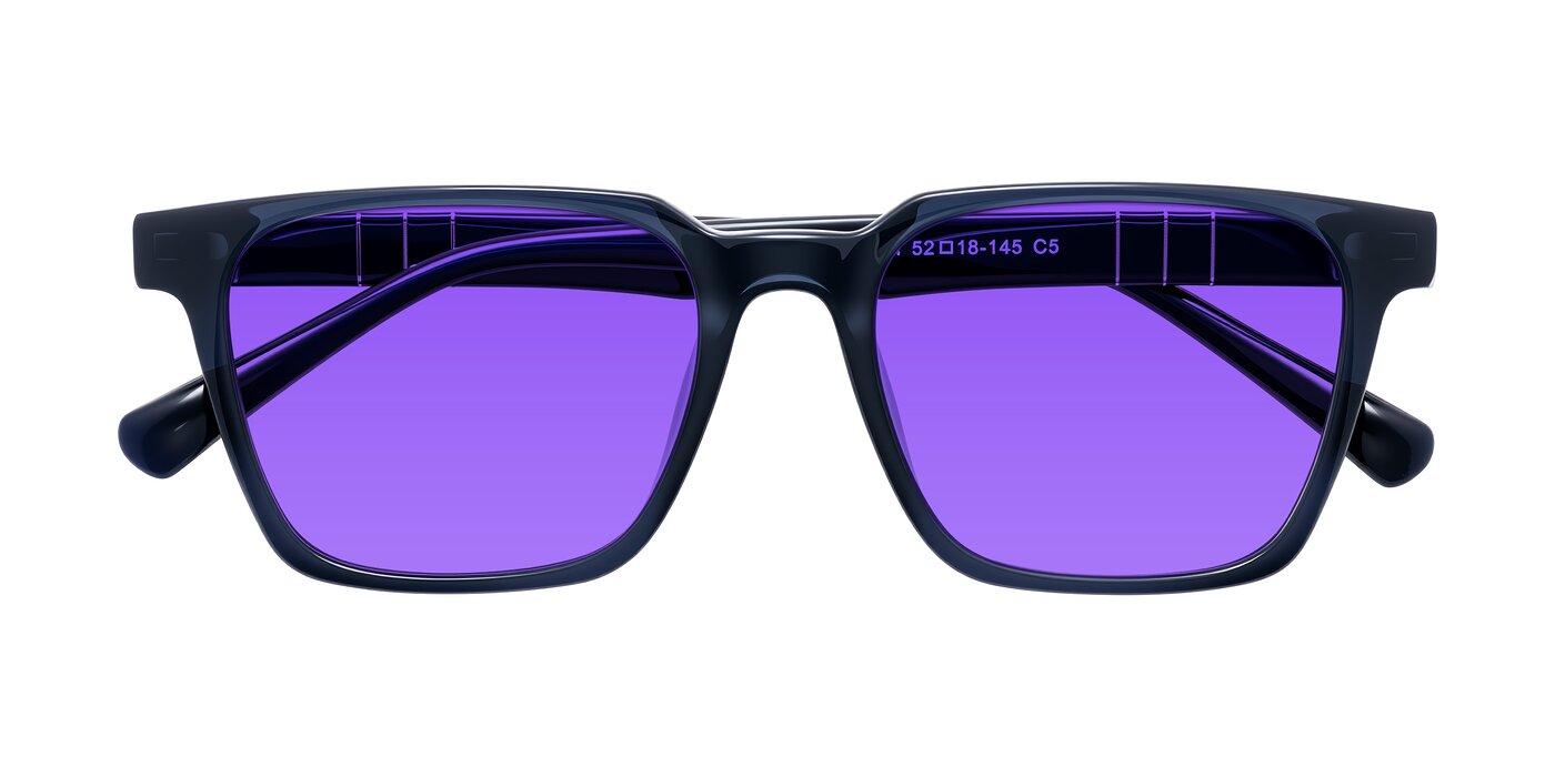 Doelum - Dark Navy Tinted Sunglasses