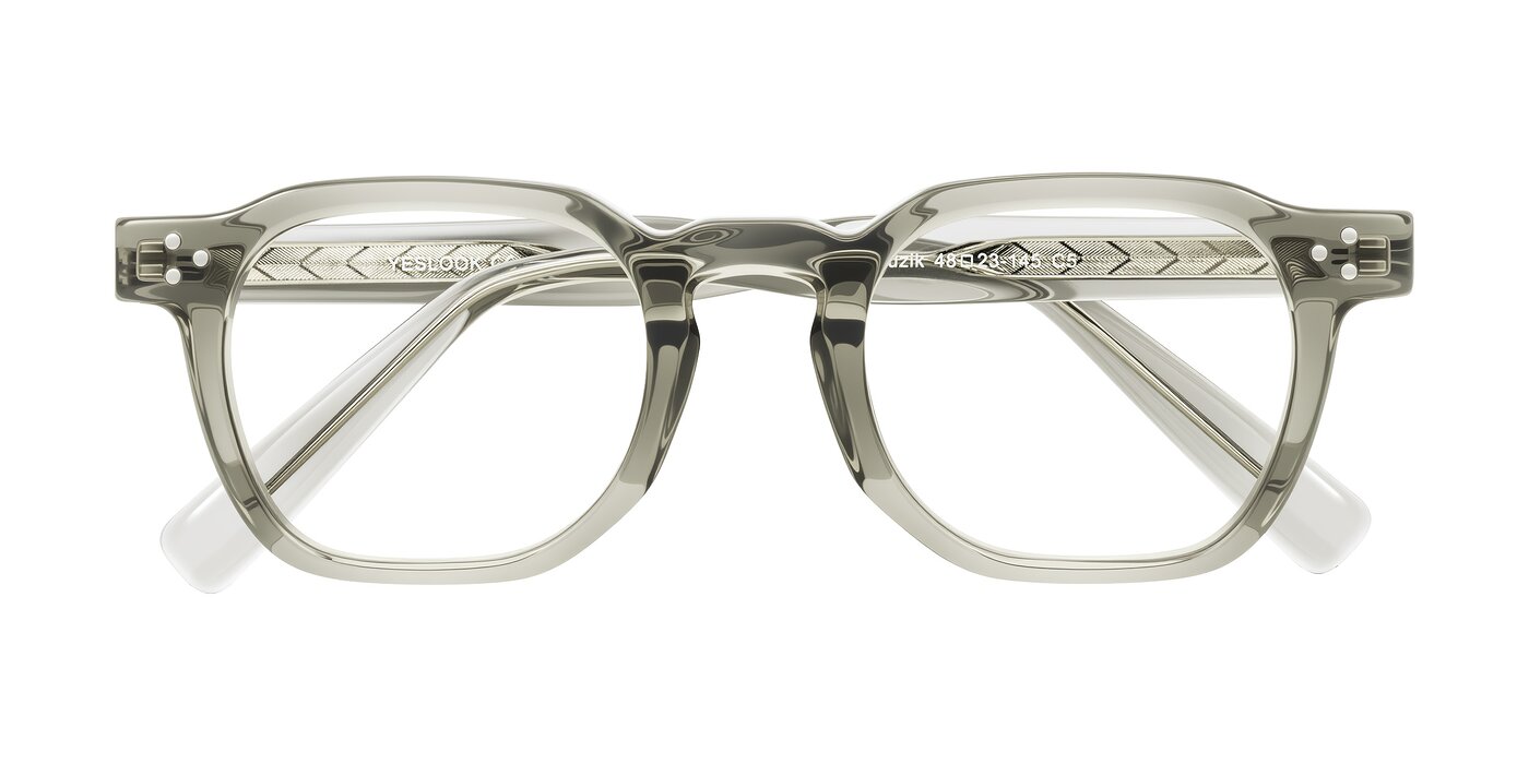 Muzik - Light Gray to Charcoal Shift Reading Glasses