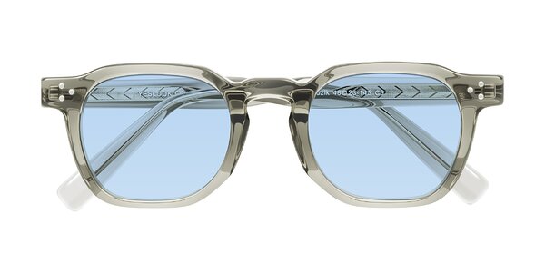 Front of Muzik in Light Gray to Charcoal Shift