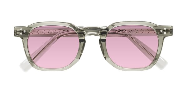 Front of Muzik in Light Gray to Charcoal Shift