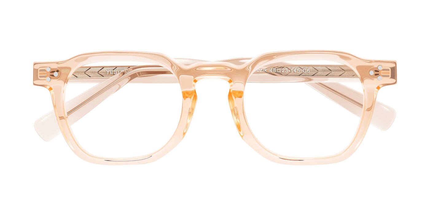 Muzik - Peach to Coral Shift Blue Light Glasses