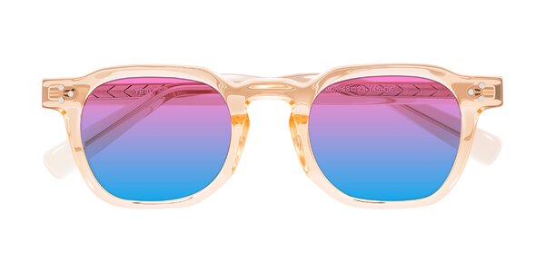 Front of Muzik in Coral to Vermilion Shift