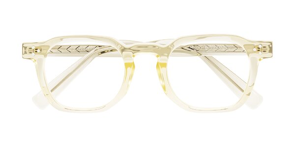 Front of Muzik in Champagne to Dark Brown Shift