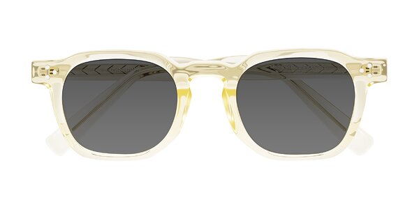 Front of Muzik in Champagne to Dark Brown Shift