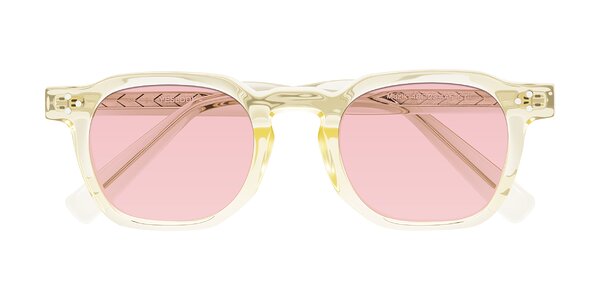 Front of Muzik in Champagne to Dark Brown Shift