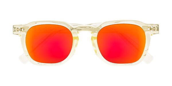 Front of Muzik in Champagne to Dark Brown Shift