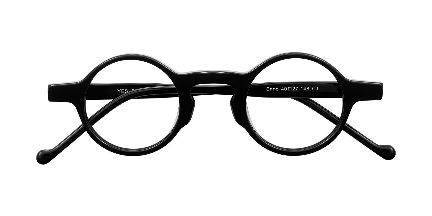 Enno - Black Eyeglasses