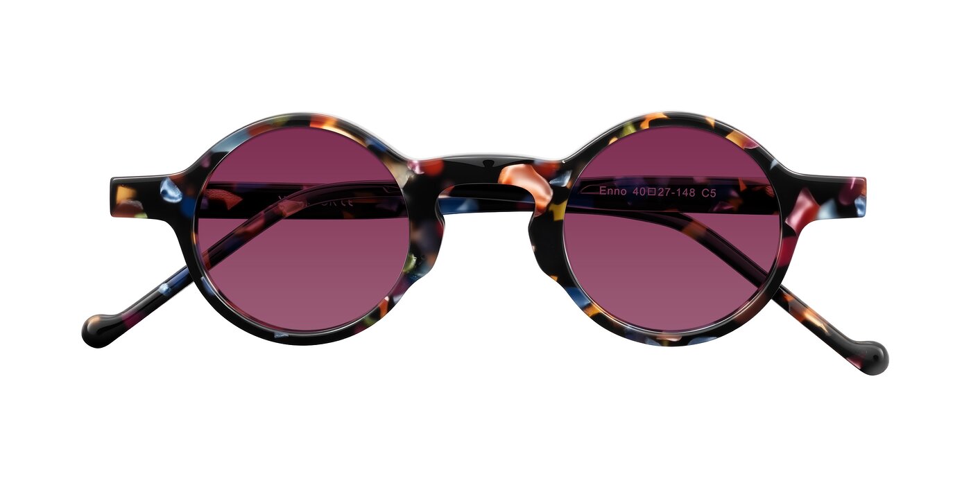 Enno - Midnight Carnival Tinted Sunglasses