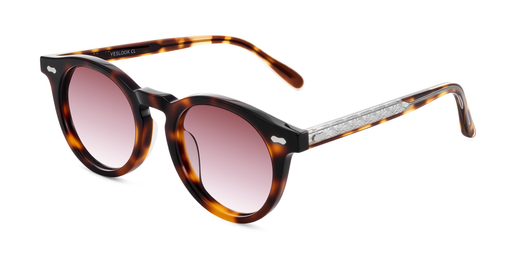 Angle of Jairo in Tortoise with Garnet Gradient Lenses