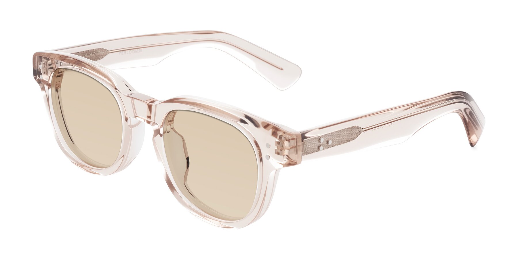 Angle of Jasiri in Light Amber with Light Brown Tinted Lenses