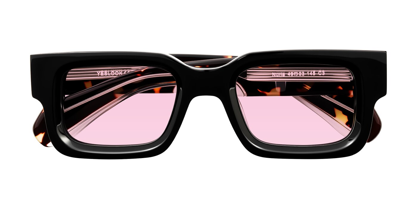 Nuria - Black/Tortoise Tinted Sunglasses