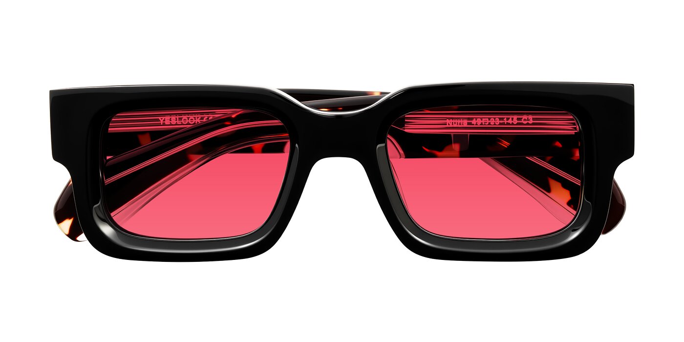Nuria - Black/Tortoise Tinted Sunglasses