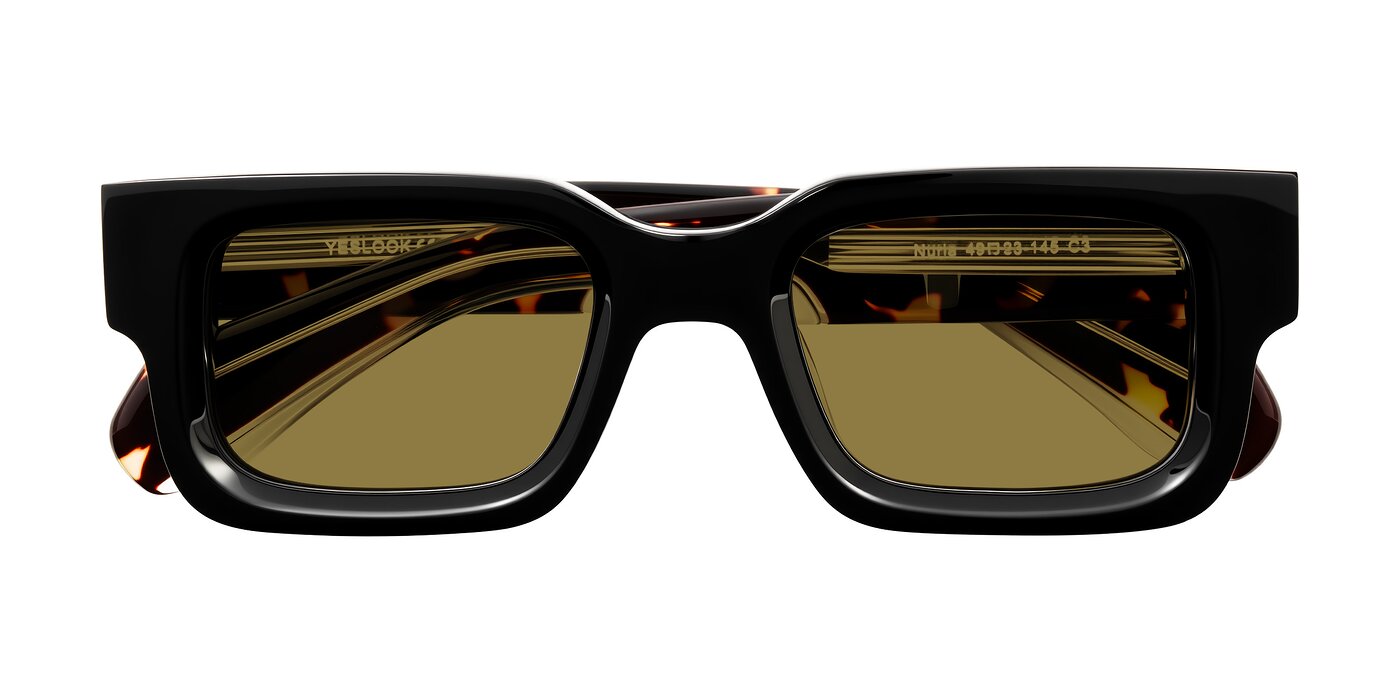 Nuria - Black/Tortoise Polarized Sunglasses