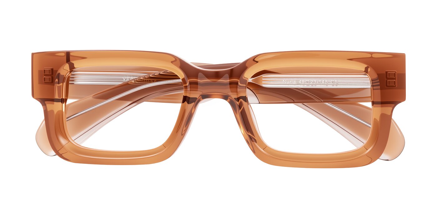 Nuria - Amber Eyeglasses