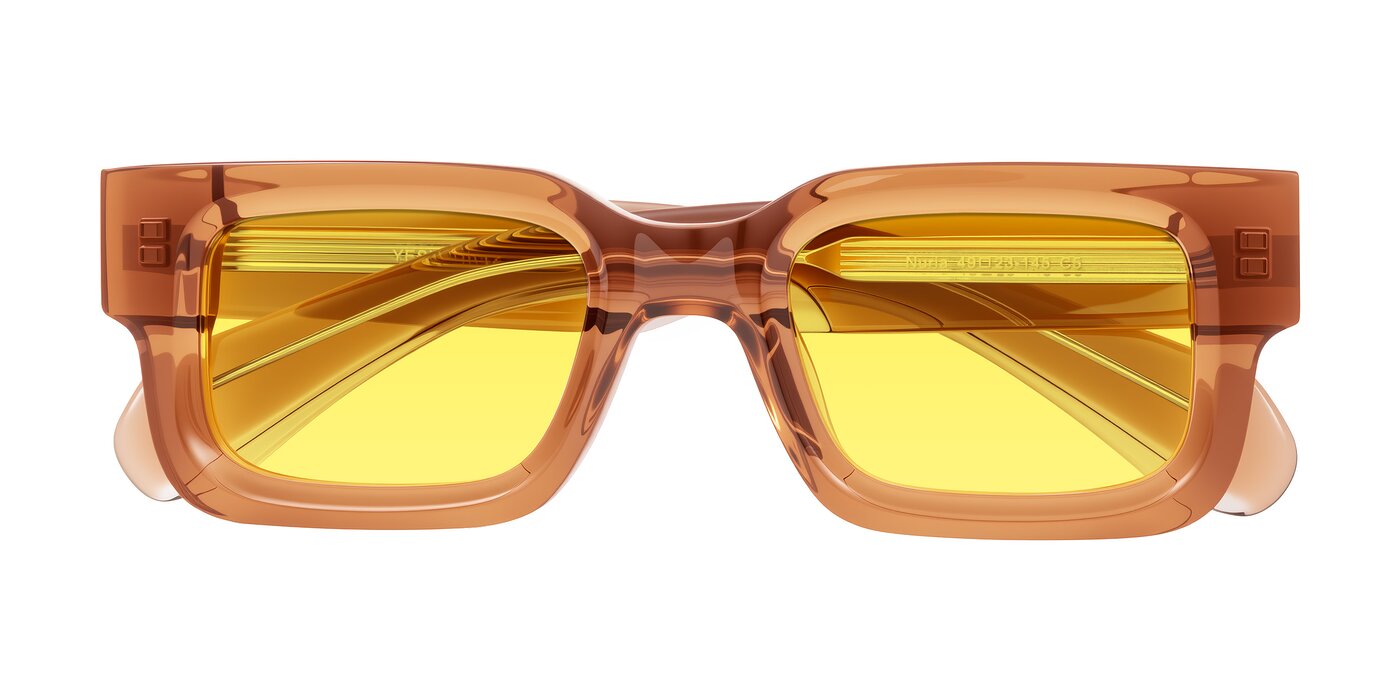 Nuria - Amber Tinted Sunglasses
