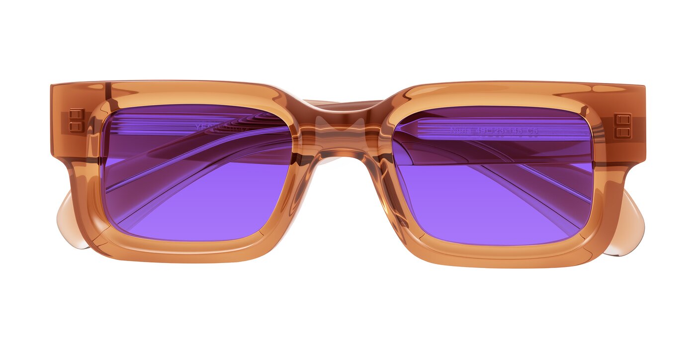 Nuria - Amber Tinted Sunglasses