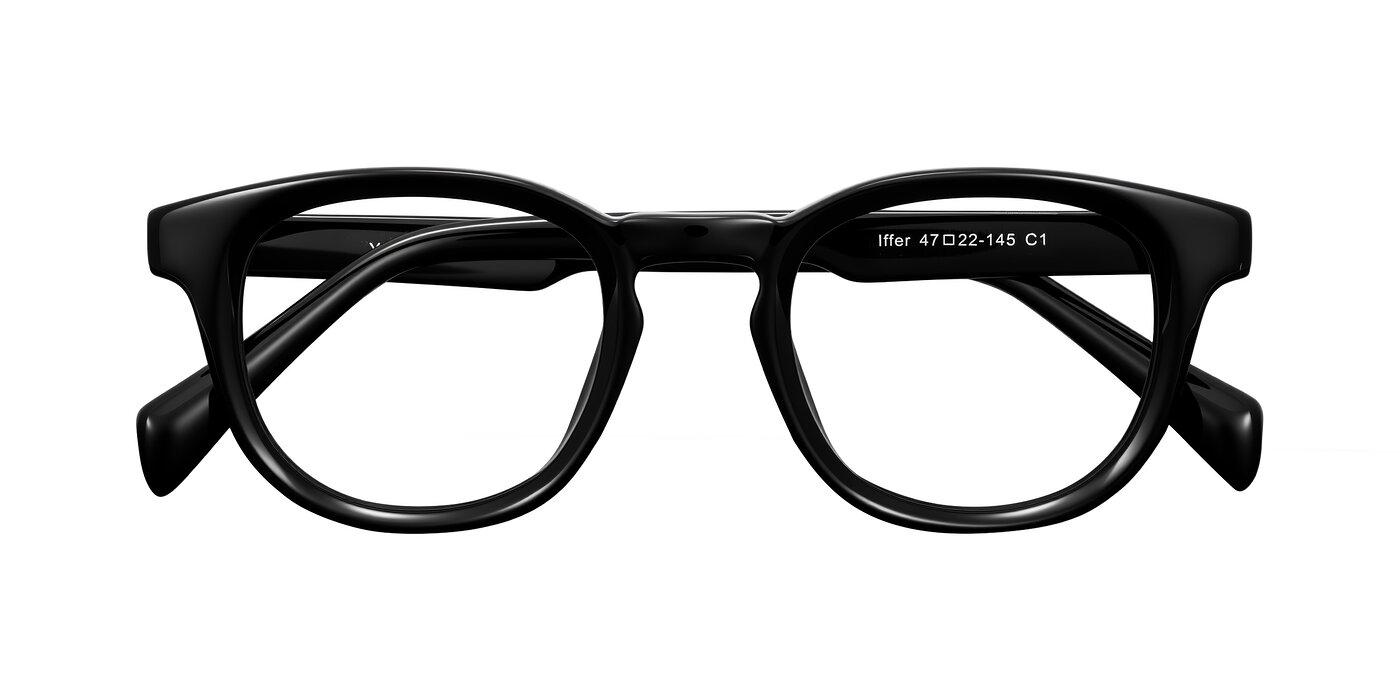 Iffer - Black Eyeglasses