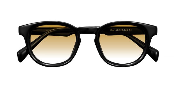 Front of Iffer in Black