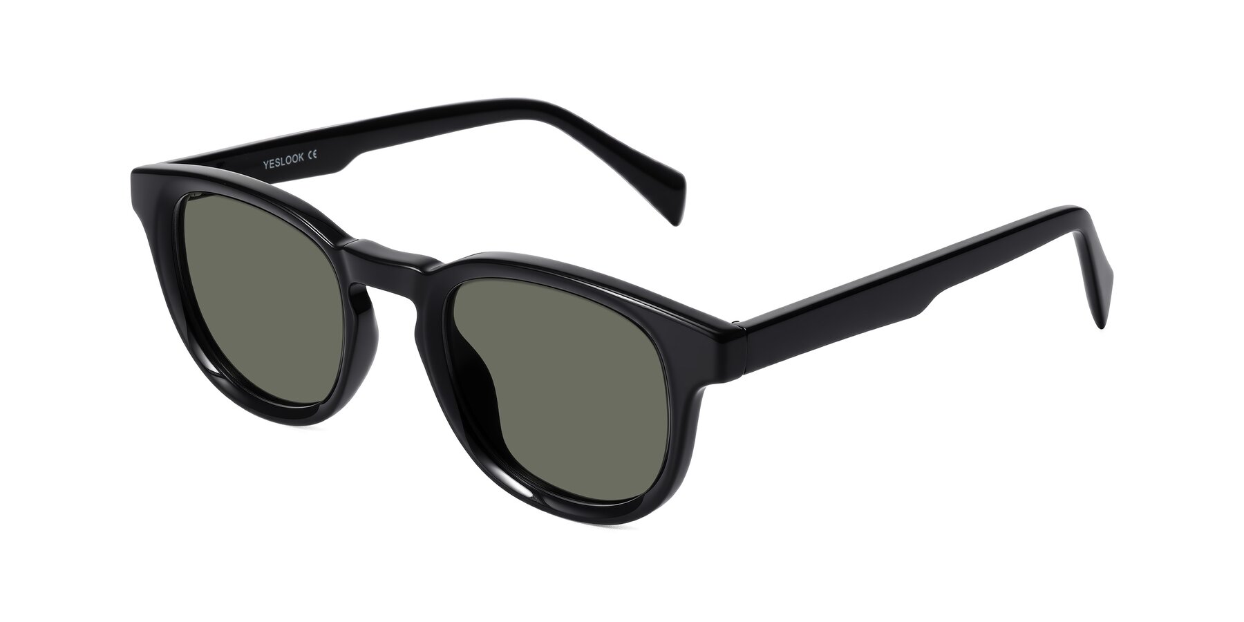 Angle of Iffer in Black with Gray Polarized Lenses