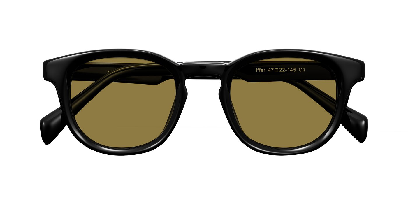 Iffer - Black Polarized Sunglasses