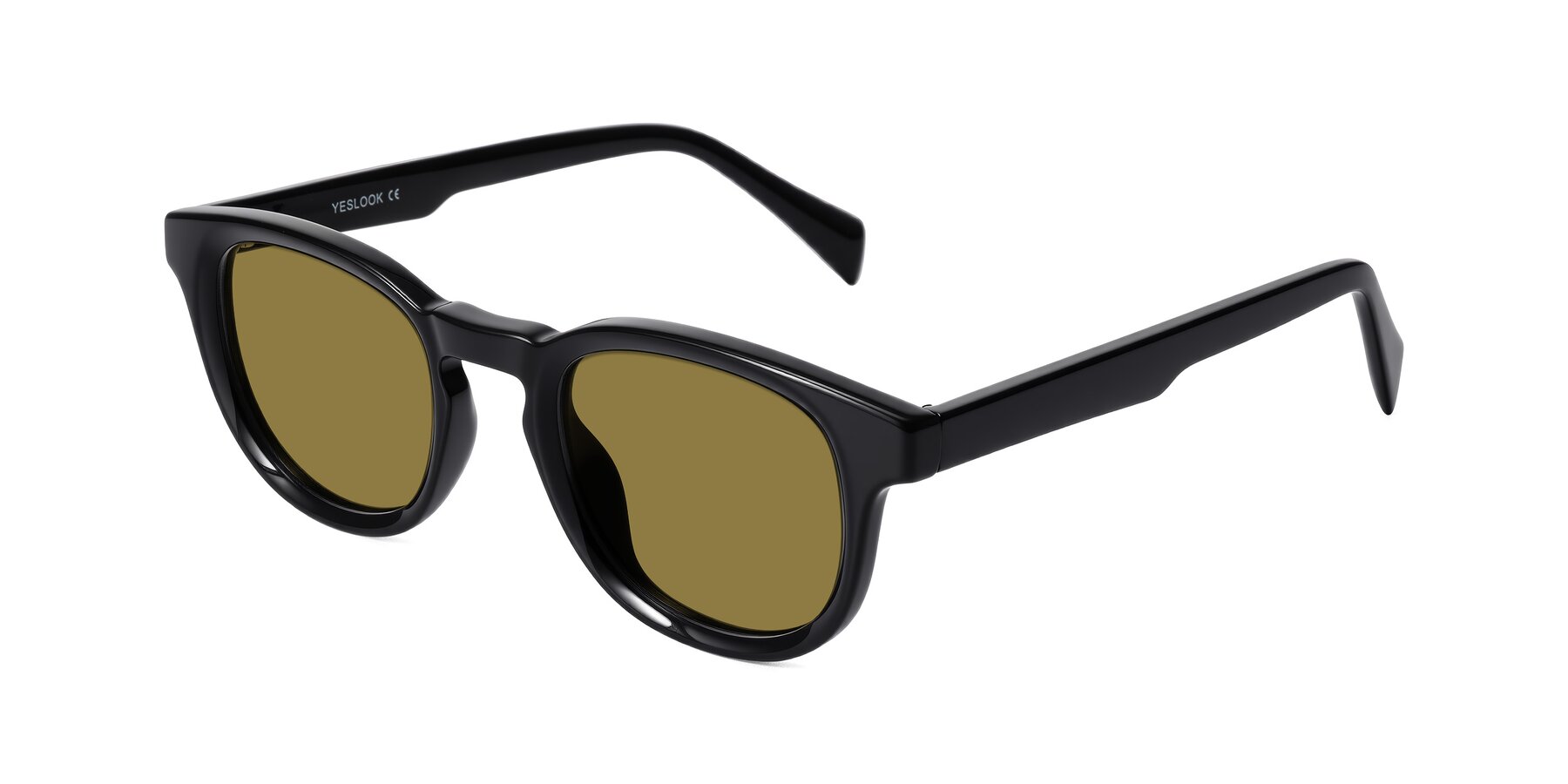 Angle of Iffer in Black with Brown Polarized Lenses