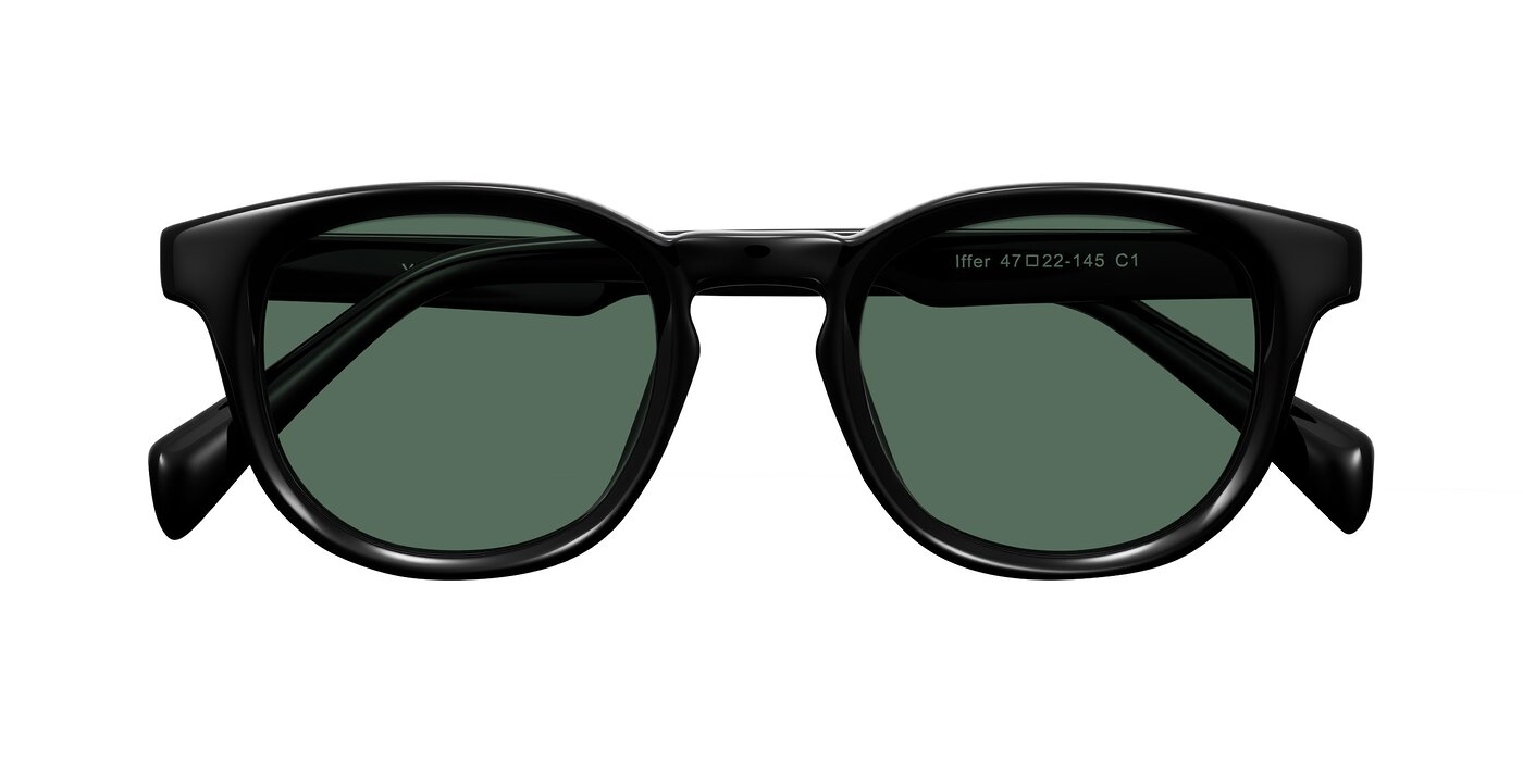 Iffer - Black Polarized Sunglasses