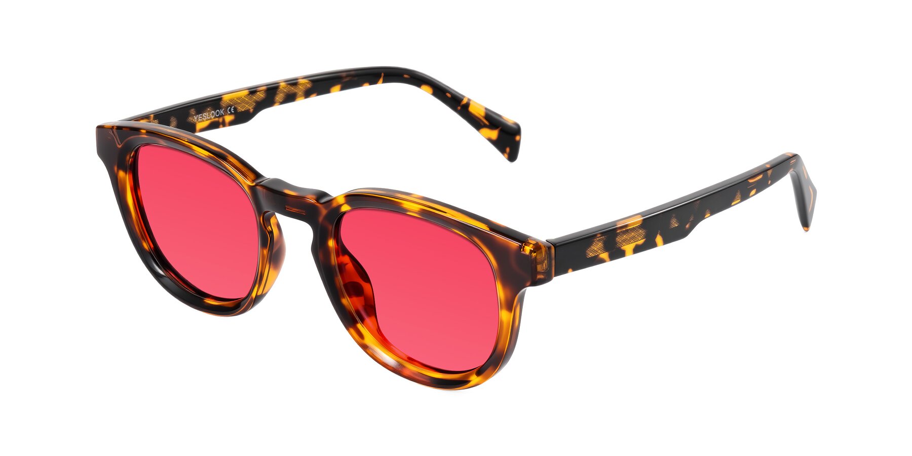 Angle of Iffer in Tortoise with Red Tinted Lenses
